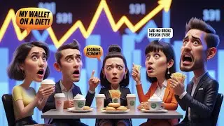 😂 Economy Boom?! My Wallet's on a Diet & NOT Losing Weight! (Relatable Coffee Shop Chat)