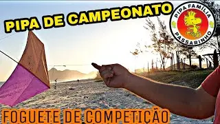 COMO FAZER A PIPA FOGUETE DE 52 CM . APRENDA A MEDIDA DA PIPA MAIS USADA PELOS COMPETIDORES DO RJ