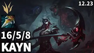 Kayn Jungle vs Lillia - EUW Challenger | Patch 12.23