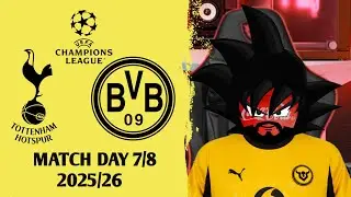 OTAKU BARVE LIVE #42 TOTTENHAM VS DORTMUND MATCH DAY LIVE