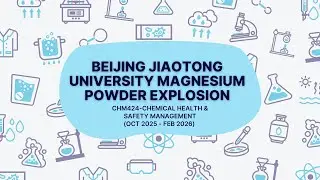 CHM424 - MAGNESIUM POWDER EXPLOSION