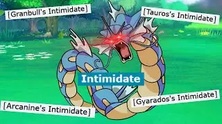 DESTROYING National Dex with FULL INTIMIDATE TEAM! Pokemon Showdown