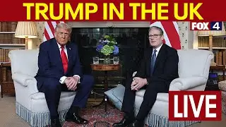 🔴 LIVE: Trump Visit to UK