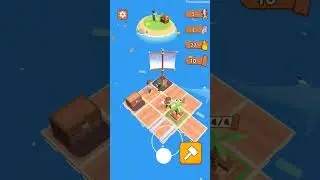 Open Sea Survival - Gameplay Raft Survival (iOS, Android) #shorts #gaming @Pryszard @TapCheat