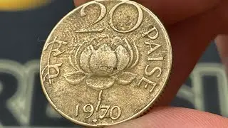 1970 India 20 Paise Coin &bull;&nbsp;Values, Information, Mintage, History, and More
