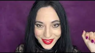 ASMR ITA Roleplay | Morticia ti trucca Mercoled&igrave; Addams #asmrita  #roleplayita #asmr #roleplay