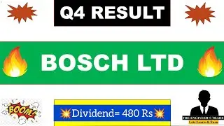 Bosch q4 Results 2023 | Bosch results today | Bosch dividend 2023 | Bosch share latest news | Bosch