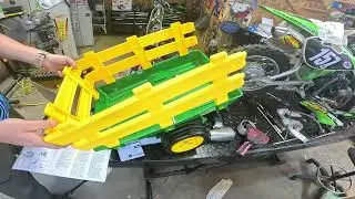 John Deere 12v Ride On Ground Force Tractor Assembly