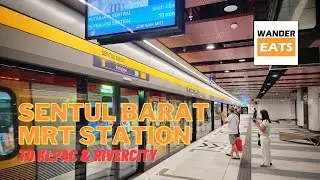 Прогулка: от станции метро Sentul Barat до KLPAC и Rivercity.