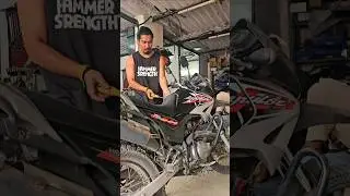 Modifying my hero impulse into affordable dirt bike ⚡️