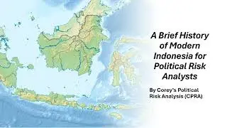 A Brief History of Modern Indonesia for Political Risk Analysts - AI Summary