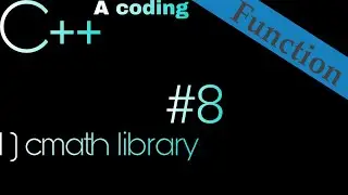 C++ | دوال الرياضه في مكتبه cmath #8