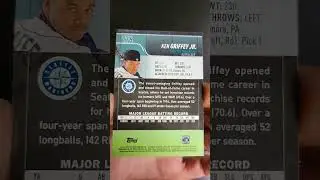 Ken Griffey Jr. Chrome Variation SP blaster pull 2022 SC #collector #sportscards #thehobby #mlb