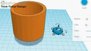 Tinkercad 3D Coffee cup