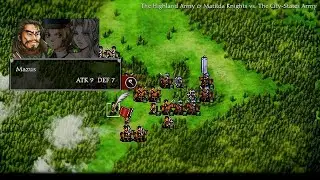 Suikoden 2 HD Remaster War Battle vs Highland and Matilda Knights