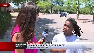 Witness speaks about shooting inside Fairlane Mall