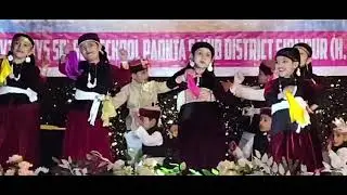  A performance full of smile and confidenceशानदार प्रस्तुतिGlobal academy public school paonta sahib
