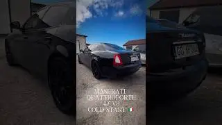 Maserati Quattroporte 4.7 V8 Cold Start 🇮🇹 #harmony #v8sound #italiancars