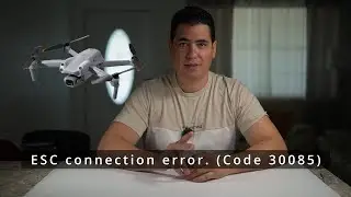 Soluci&oacute;n al Error de Conexi&oacute;n ESC 30085 en Drones DJI Air 2S y Otros 🚁