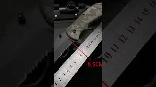 58HRC  Multifunctional Folding Knife