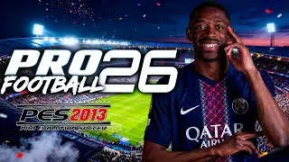 Hice el PES 2013 PERFECTO! Te presento PROFOOTBALL 26, el PARCHE 2026 que lo mejora TODO 😉