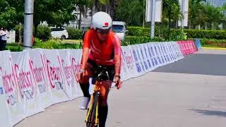 Triathlete Triumph - Ae Palomares' Ironman 70.3 Subic Bay Highlights