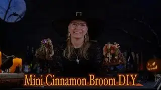 Mini Cinnamon Brooms from Dollar General&ndash; Fall Home DIY Decor