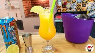Como Fazer Drink Manga Lim&atilde;o e Energ&eacute;tico Sem &Aacute;lcool