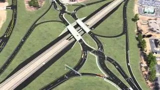 I-95 Diverging Diamond Interchange Demo