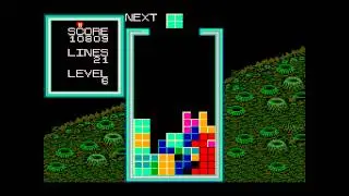 Super Tetris ... unlicensed (Master System) 60fps Gameplay