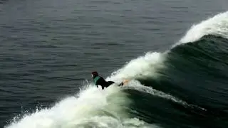 Surfing Mustang Island