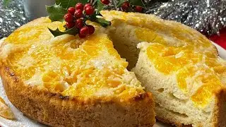 🍊🔥 I BET YOU LL WATCH IT AGAIN ‼️ DELICIOUS MANDARIN CAKE 🍊
