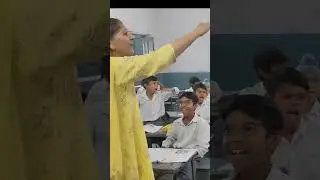 How Beautiful Is The Rain☔🌧️ students reciting on a rainy day