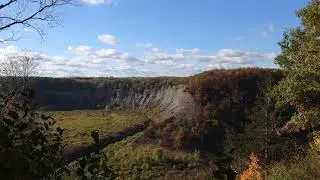 Letchworth State Park NY Overlook near Mt. Morris Fall Foliage 2025