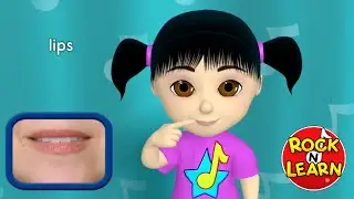 Learn English | Parts of the Head and Face | Rock &rsquo;N Learn
