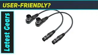 Devinal Right Angle XLR Cable: The Best Adjustable Audio Connection!