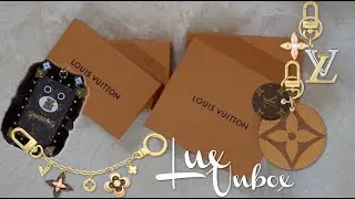 Louis Vuitton Most popular Key Charms Unboxing | Lux Unboxing