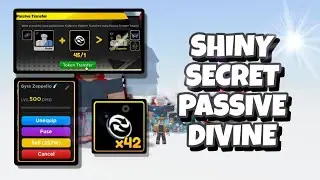 How Strong New SHINY SECRET with DOUBLE DIVINE Passive in Anime Fighters | Roblox