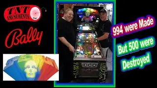 #1820 Bally SPECTRUM Pinball Machine from 1982--WHY were half of them DESTROYED?  TNT Amusements