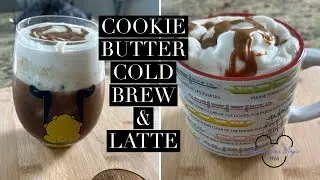 Cookie Butter Cold Brew and Latte