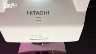 Integrate 2018: Hitachi представляет ультракороткофокусный интерактивный лазерный проектор LP-TW4001