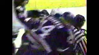 Derian Hatcher Vs. Kelly Buchberger Mar. 7th, 1997 (Hi-Lite)