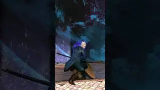 Vergil's perfect judgement cut animation in slow motion