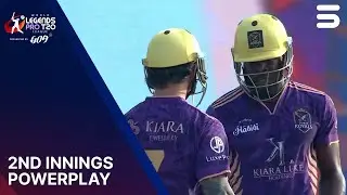 2nd Inning Powerplay | Rajasthan Kings vs Dubai Royals | M6 | World Legends T20 Pro League | ZL1H