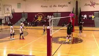 MV KNIGHTS VS PORTCHESTER BOYS VARSITY VOLLEYBALL 100925
