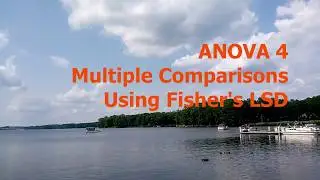 ANOVA 4 Multiple Comparisons Using Fisher's LSD