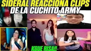 🤣SIDERAL REACCIONA CLIPS DE LA CUCHITO ARMY🤣