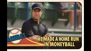 Brad Pitt made a home run in Moneyball 