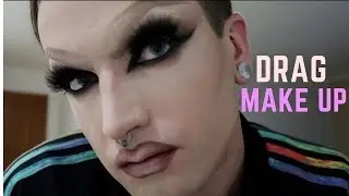 Boy to Girl Drag Make Up transformation by  Sam Scargill