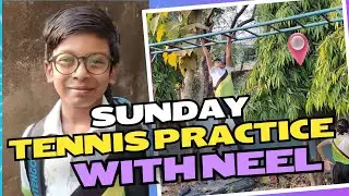 Join Neel to his Sunday Tennis Practice at Bengal Tennis Association Kolkata